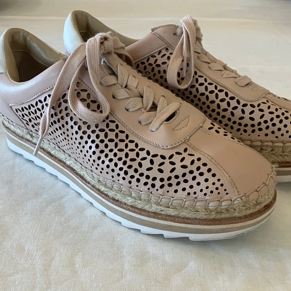 Marc Fisher Pink Espadrille Sneakers